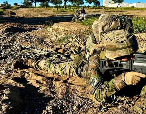 Ejercicios del Ejército de Tierra de España. Fuente: X / @EjércitoTierra