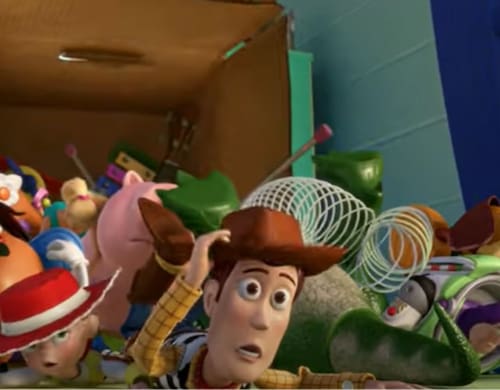 ¿Mejor que el original? Este iba a ser el verdadero final de “Toy Story 3”. Fuente: Captura de vídeo, YouTube @DisneyEspaña