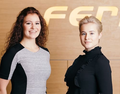 Las hermanas Alexandra y Katharina Andresen son herederas del grupo Fred de Noruega. Fuente: X (@CEO__NA)