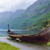 Barco vikingo, imagen ilustrativa. Fuente: Canva.