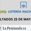 Bonoloto y Lotería Nacional: Resultados del sorteo del sábado, 25 de mayo de 2024. Fuente: Canva