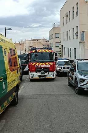 Incidente en Granada. Fuente: Centro de emergencias061Granada @Ces061Granada.