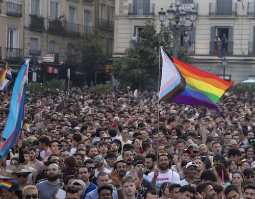 Marcha del Orgullo Madrid. Fuente: X MADO Madrid Orgullo @MADOrgullo