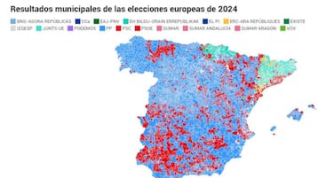Mapa de votos